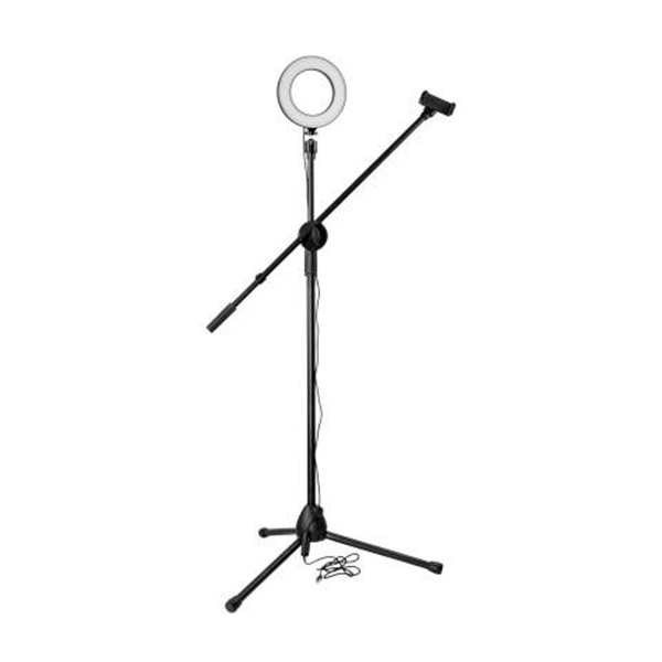 Набор для блогеров 2 в 1 кольцевая лампа Gelius Pro GP-PT-002 - Portable Tripod Kit LED Stork (79639)