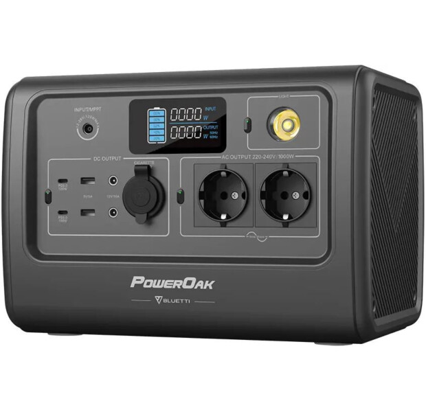 Портативное зарядное устройство BLUETTI PowerOak EB70 Portable Power Station 1000W 716Wh (PB930692)