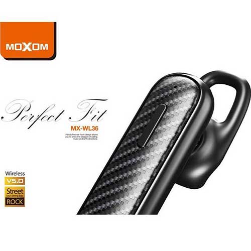 Bluetooth-гарнитура Moxom MX-WL36 Black