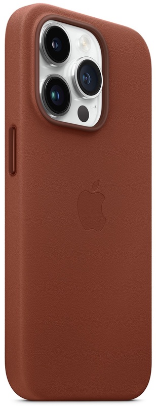 Чехол Apple iPhone 14 Pro Max Leather Case with MagSafe Umber (MPPQ3ZE/A)