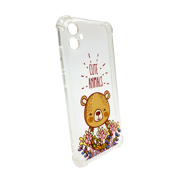 Чохол Wave Cute Case для Samsung A04e-2022/A042 Clear Feel Cute with Camera Lens