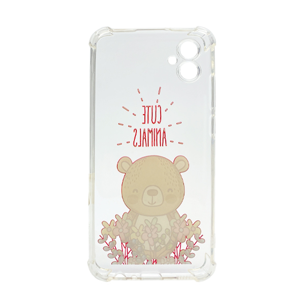 Чохол Wave Cute Case для Samsung A04e-2022/A042 Clear Feel Cute with Camera Lens