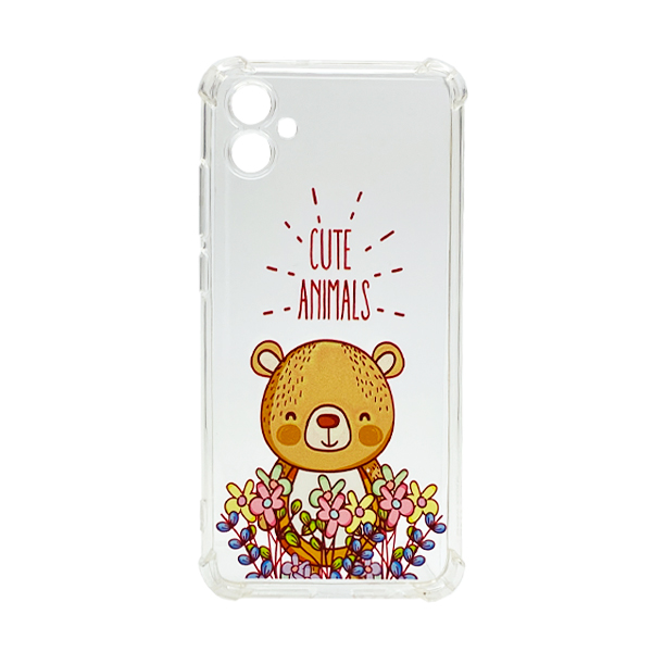 Чохол Wave Cute Case для Samsung A04e-2022/A042 Clear Feel Cute with Camera Lens