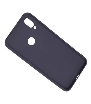Чехол накладка Carbon для Xiaomi Redmi 7 Dark Blue