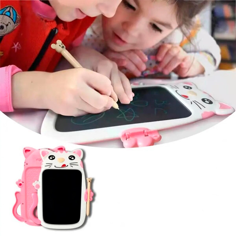 Планшет для рисования Kids Pad Color Kity Pink 9 дюймов