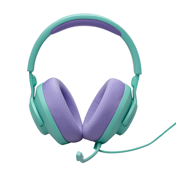 Навушники JBL Quantum 100M2 Cyan (JBLQTUM100M2CYN)