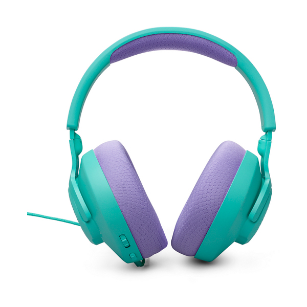 Навушники JBL Quantum 100M2 Cyan (JBLQTUM100M2CYN)