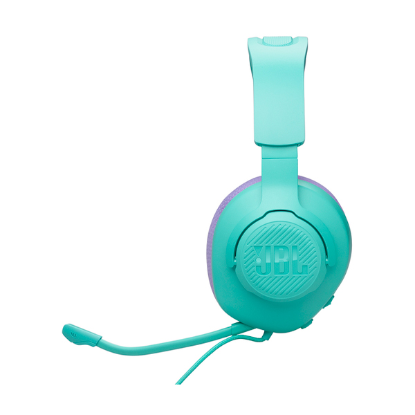 Навушники JBL Quantum 100M2 Cyan (JBLQTUM100M2CYN)