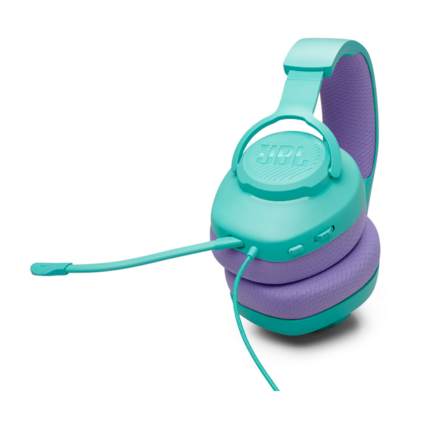 Навушники JBL Quantum 100M2 Cyan (JBLQTUM100M2CYN)