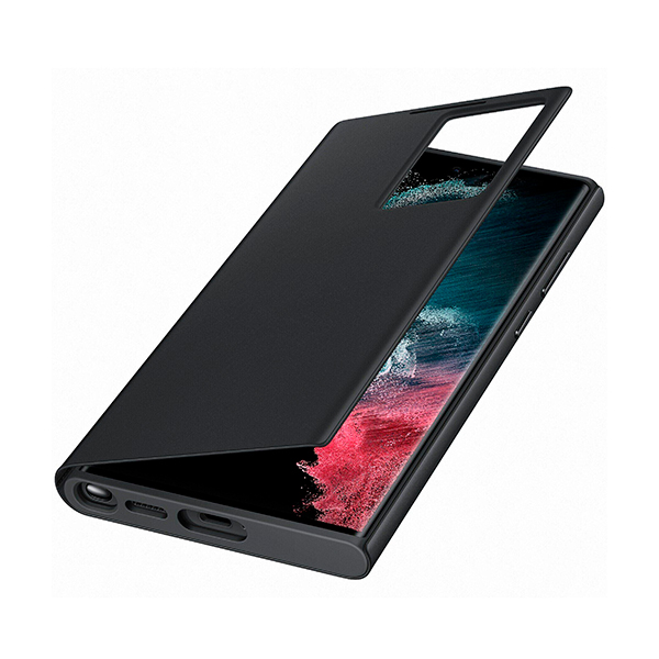 Чохол-книжка Samsung S908 Galaxy S22 Ultra Smart Clear View Cover Black (EF-ZS908CBEG)