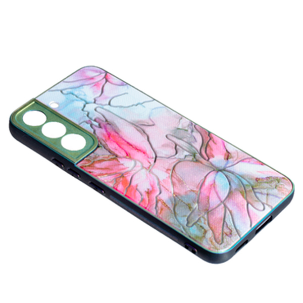 Чохол Marble UV Case для Samsung S22 Plus/S906 Pink