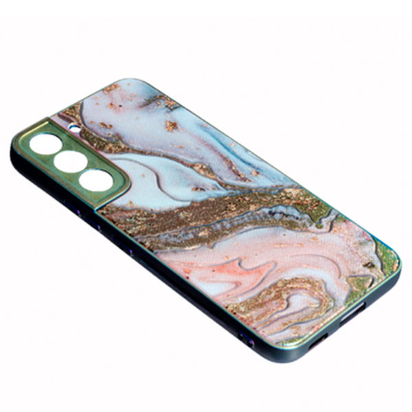 Чохол Marble UV Case для Samsung S22/S901 Bronze