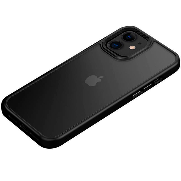 Чохол накладка Mate Plus Metal Buttons Case для iPhone 11 Black