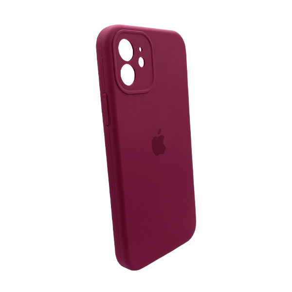 Чехол Soft Touch для Apple iPhone 11 Plum with Camera Lens Protection Square