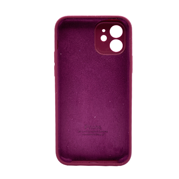 Чохол Soft Touch для Apple iPhone 11 Plum with Camera Lens Protection Square