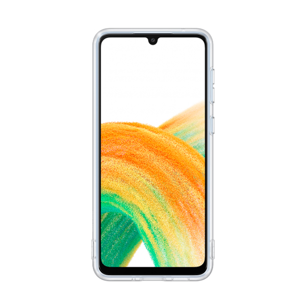 Чохол Samsung A336 Galaxy A33 5G Soft Clear Cover Transparent (EF-QA336TTEG)