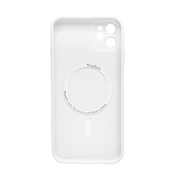 Чохол AG Glass Matte Case for iPhone 11 with MagSafe White