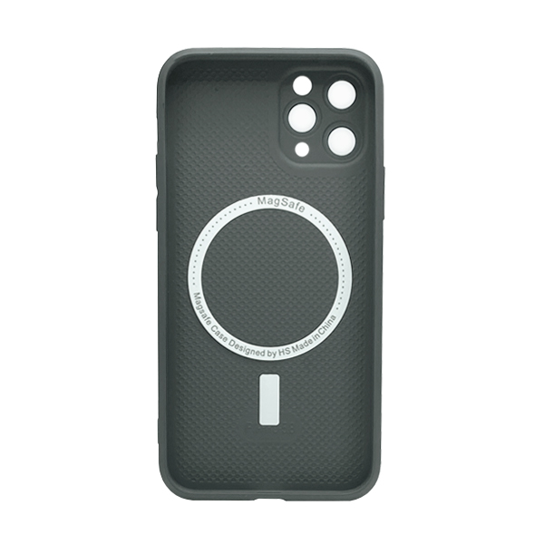Чохол AG Glass Matte Case for iPhone 11 Pro Max with MagSafe Black