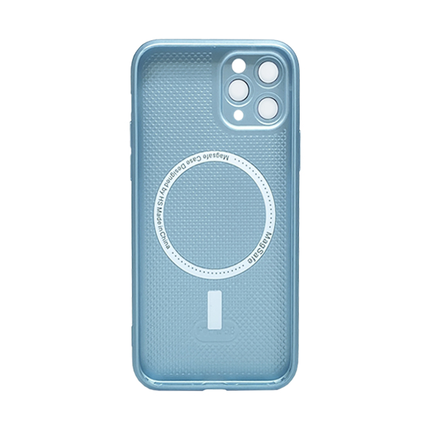 Чохол AG Glass Matte Case for iPhone 11 Pro with MagSafe Blue