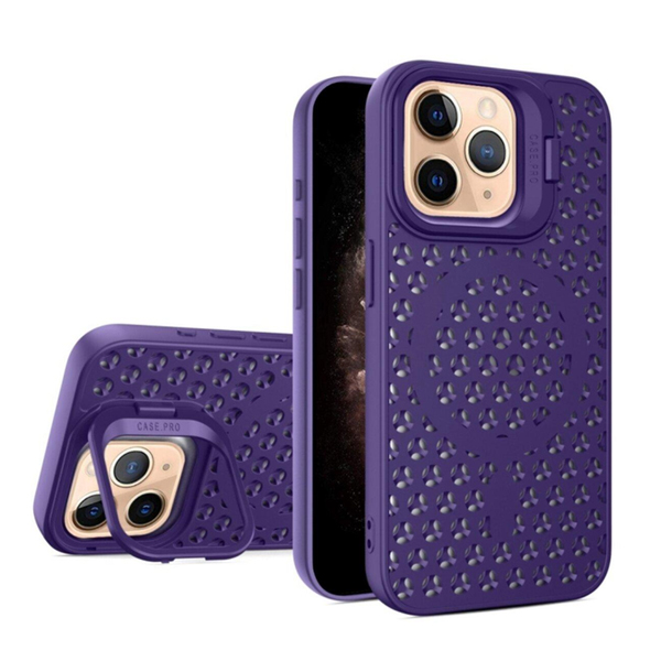 Чохол Silicon Colors Case iPhone 11 Pro Max with MagSafe Purple