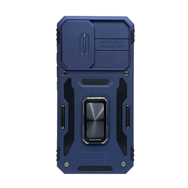 Чехол Armor Camshield Case для Samsung A54-2023/A546 with Ring Dark Blue