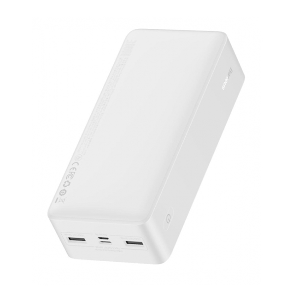 Внешний аккумулятор Baseus Bipow Digital Display Powerbank 15W 30000mAh White (PPBD050202)