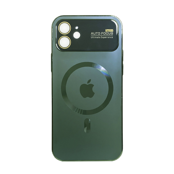 Чехол PC Slim Case for iPhone 12 with MagSafe Green