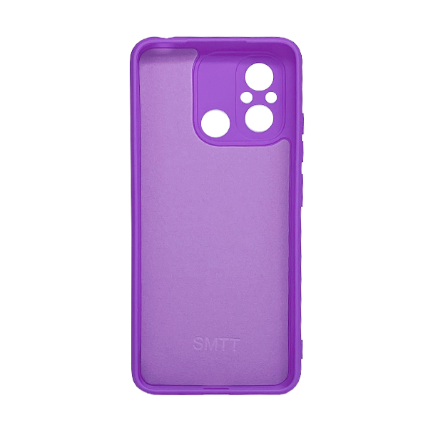 Чехол Original Soft Touch Case for Xiaomi Redmi 12c Purple with Camera Lens