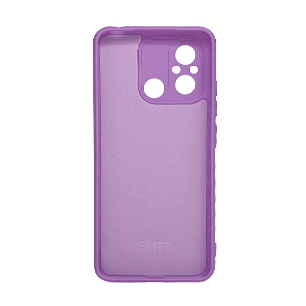 Чохол Original Soft Touch Case for Xiaomi Redmi 12c Violet with Camera Lens