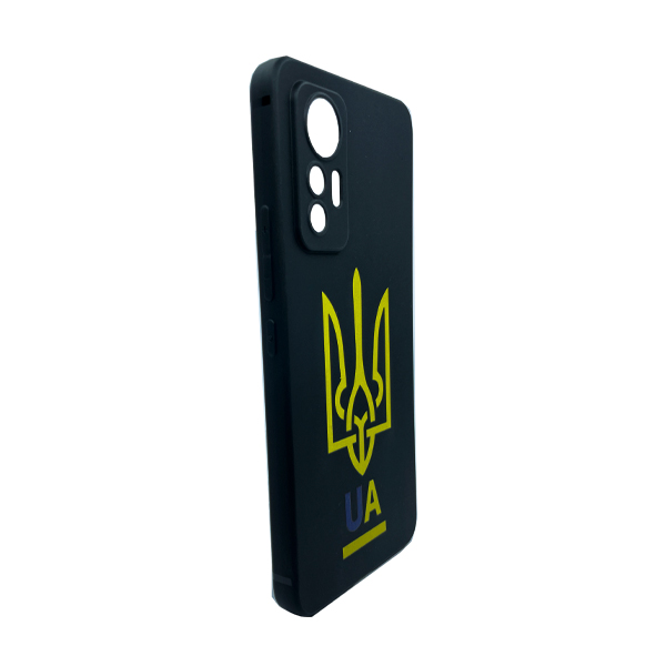 Чехол Wave We are Ukraine Case Xiaomi 12 Lite Black U&A with Camera Lens