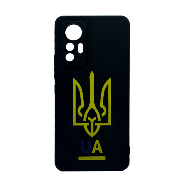 Чехол Wave We are Ukraine Case Xiaomi 12 Lite Black U&A with Camera Lens