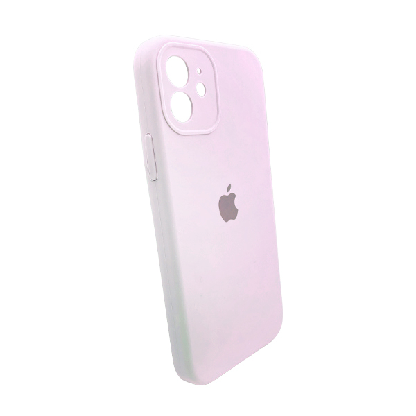 Чохол Soft Touch для Apple iPhone 12 Lilac with Camera Lens Protection Square