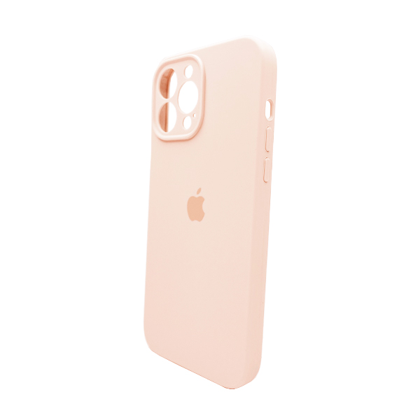 Чохол Soft Touch для Apple iPhone 12 Pro Light Pink with Camera Lens Protection Square