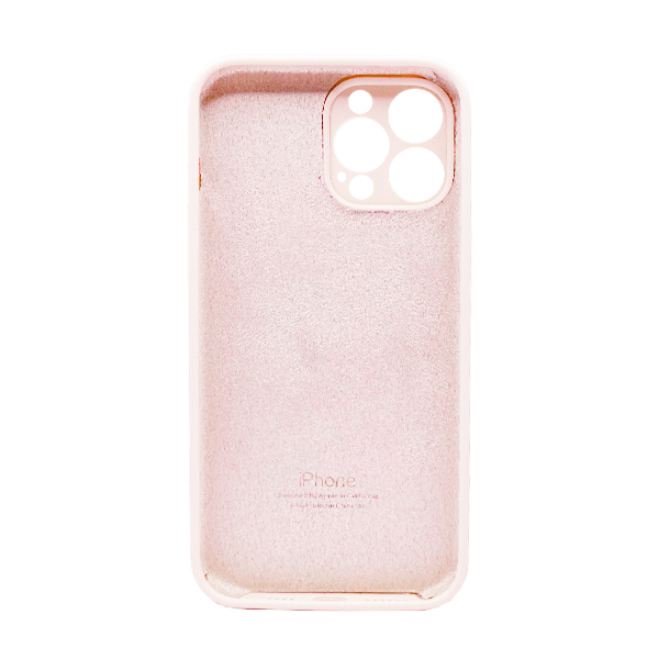 Чохол Soft Touch для Apple iPhone 12 Pro Light Pink with Camera Lens Protection Square