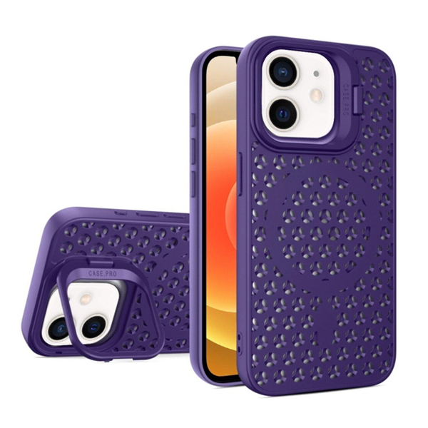 Silicon Colors Case iPhone 12/12 Pro with MagSafe Purple