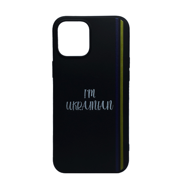 Чехол Wave We are Ukraine Case iPhone 11 Pro Max Black I`m Ukrainian