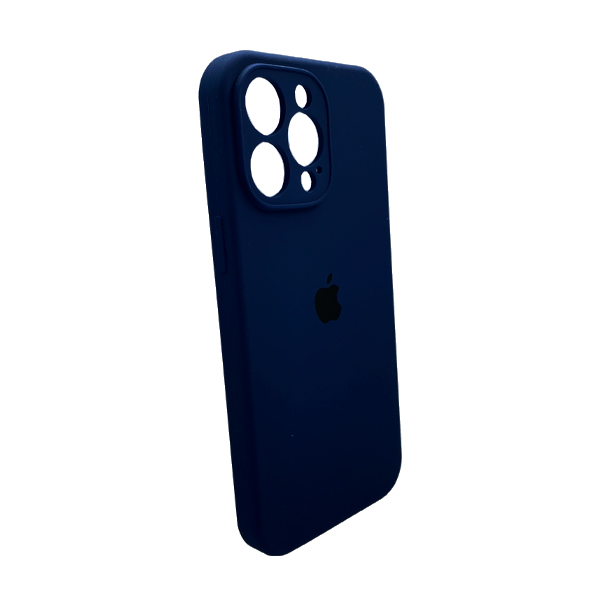 Чохол Soft Touch для Apple iPhone 12 Pro Deep Navy with Camera Lens Protection Square