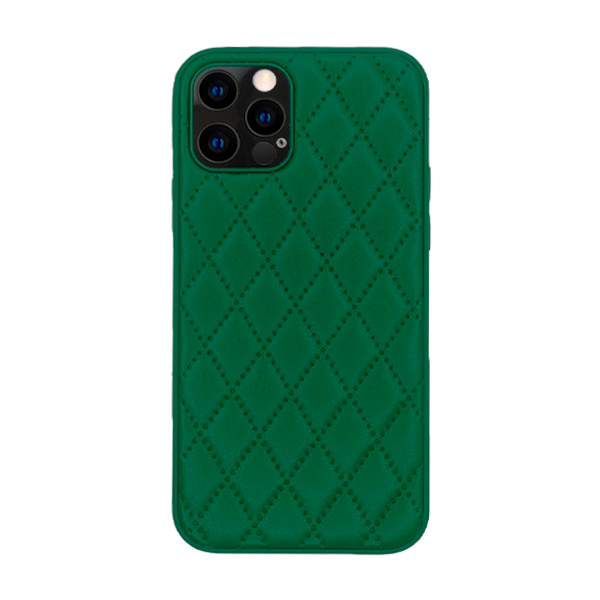 Чохол Leather Lux для iPhone 12  Pro  Max Green