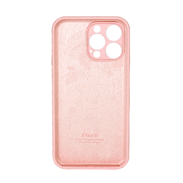 Чохол Soft Touch для Apple iPhone 12 Pro Max Light Pink with Camera Lens Protection