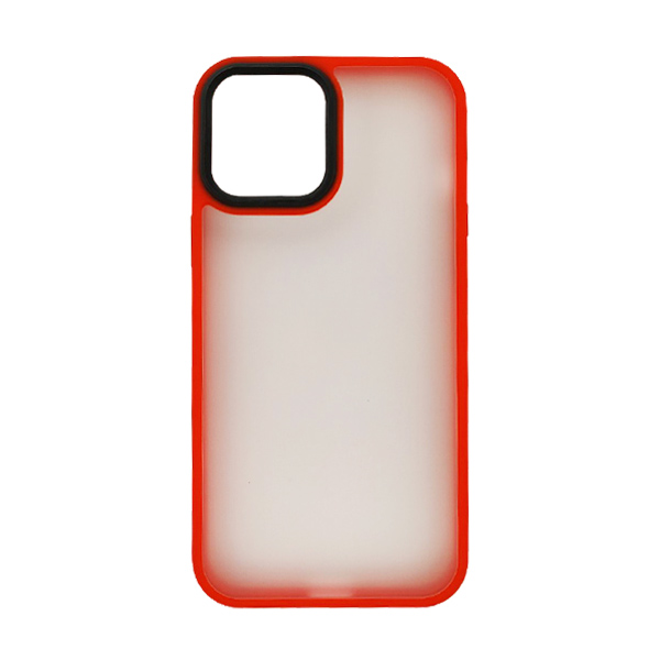 Чехол накладка Goospery Shadow Metal Buttons Case для iPhone12 Pro Max Red