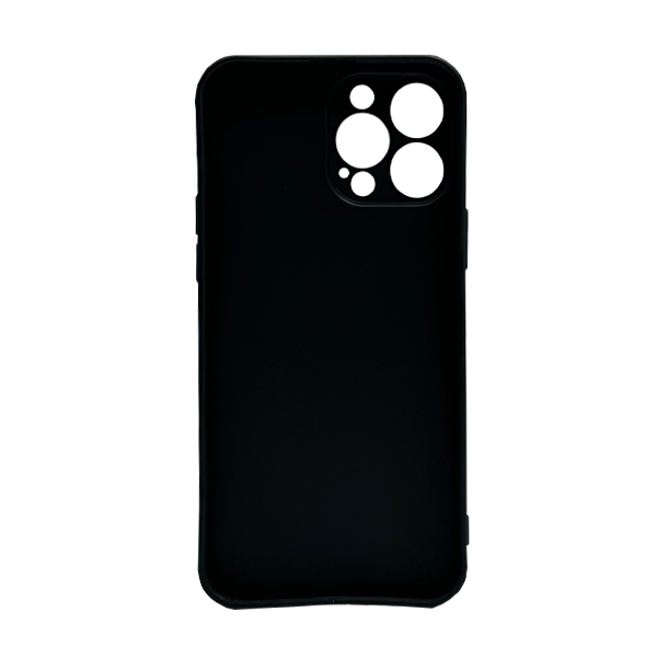 Чохол Original Silicon Case iPhone 13 Pro Max Black with Camera Lens