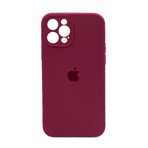 Чохол Soft Touch для Apple iPhone 12 Pro Max Plum with Camera Lens Protection