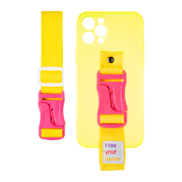 Чохол Free Your Hands Sport Case для iPhone 12 Pro Yellow