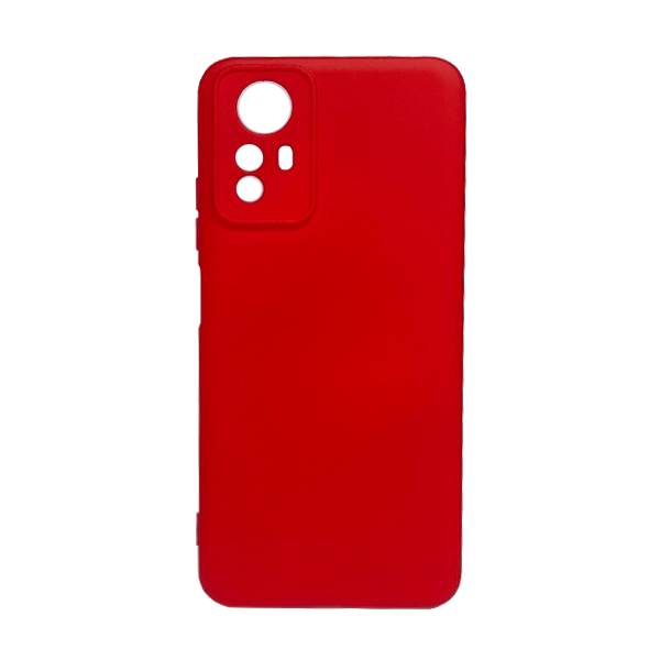 Чехол Original Soft Touch Case for Xiaomi Redmi Note12S Red with Camera Lens