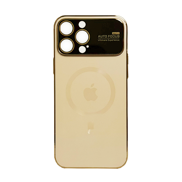 Чехол PC Slim Case for iPhone 12 Pro with MagSafe Gold