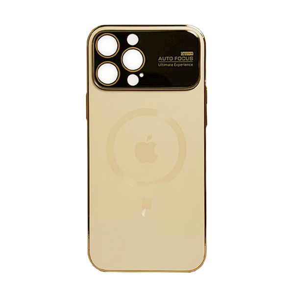 Чехол PC Slim Case for iPhone 13 Pro Max with MagSafe Gold
