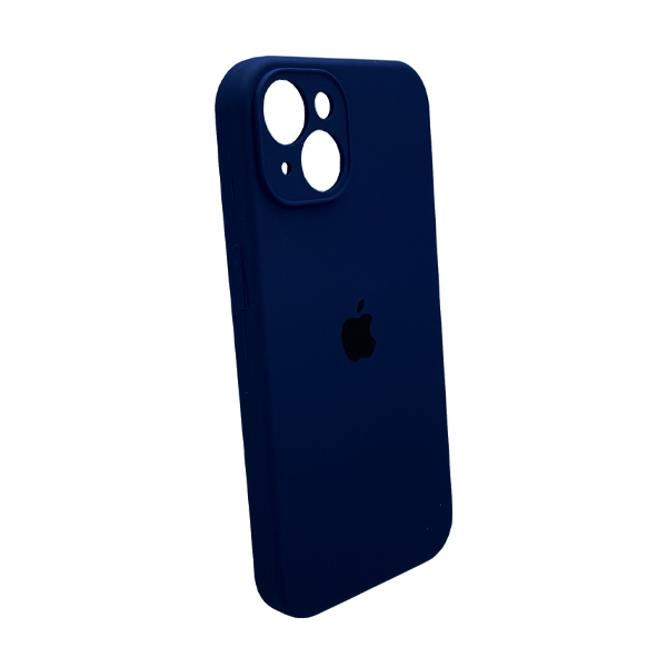 Чохол Soft Touch для Apple iPhone 13/14 Deep Navy with Camera Lens Protection Square