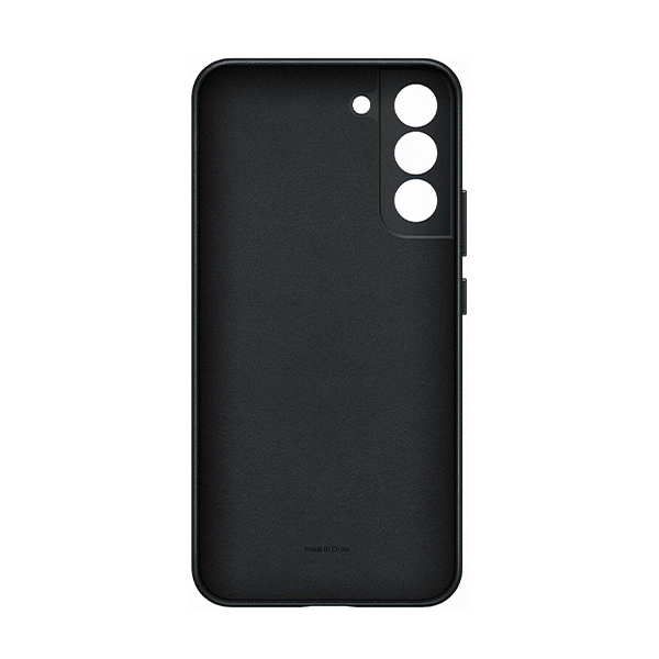 Чехол накладка Samsung S906 Galaxy S22 Plus Leather Cover Black (EF-VS906LBEG)