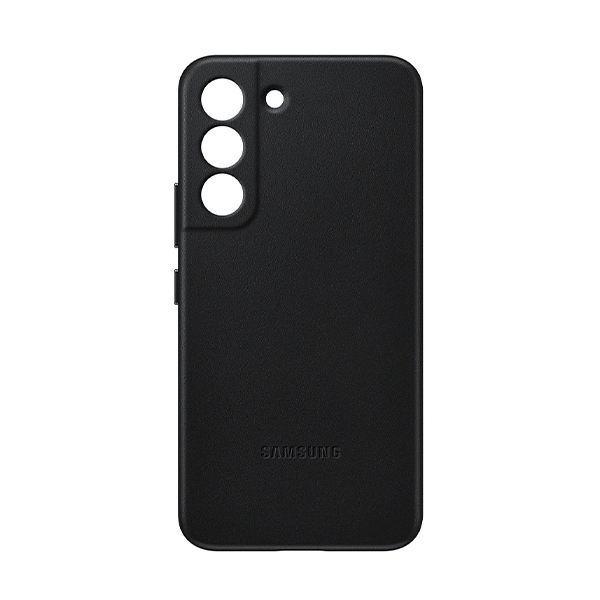 Чехол накладка Samsung S901 Galaxy S22 Leather Cover Black (EF-VS901LBEG)