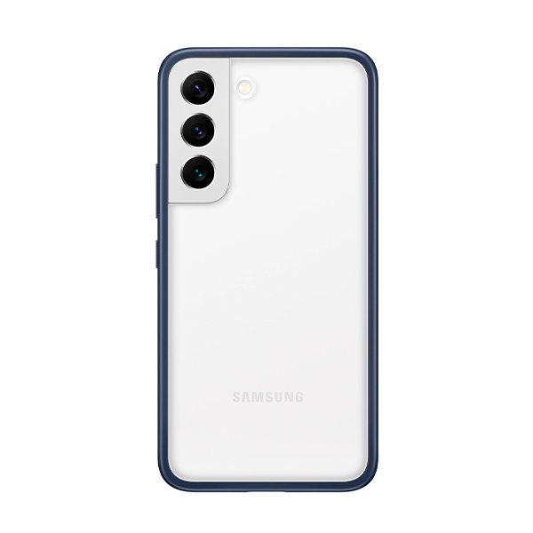 Чехол накладка Samsung S901 Galaxy S22 Frame Cover Navy (EF-MS901CNEGRU)